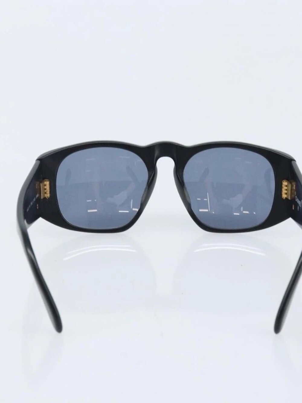 CHANEL Sunglasses plastic Black CC Auth BSZ412V - Picture 3 of 11